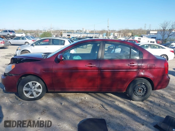 2008 Hyundai Accent GLS with VIN KMHCN46C08U277111, listed as a IAAI auction lot 41982677 with 125,570 mi miles. Bid and sale history available at carsss.com. Image 13.