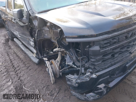 2023 Chevrolet Silverado 1500 Custom with VIN 1GCPDBEK9PZ121611, listed as a IAAI auction lot 41637783 with 56,456 mi miles and . Bid and sale history available at DreamBid. Image 6.