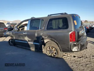 2006 Infiniti QX56 with VIN 5N3AA08C16N805519, listed as a Copart auction lot 86706524 with 152,246 mi miles and Salvage title. Bid and sale history available at DreamBid. Image 2.