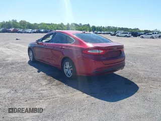 2016 Ford Fusion SE with VIN 3FA6P0HD8GR376622, listed as a IAAI auction lot 41443807 with 125,385 mi miles. Bid and sale history available at carsss.com. Image 3.