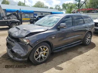 2020 Dodge Durango R/T with VIN 1C4SDJCT6LC130831, listed as a Copart auction lot 53997615 with 82,303 mi miles and Salvage title. Bid and sale history available at DreamBid. Image 1.