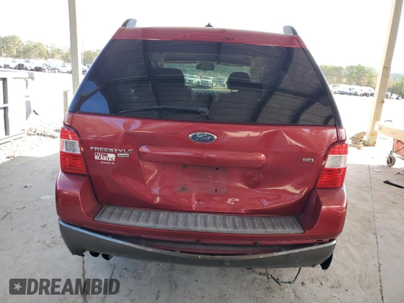 2007 Ford Freestyle SEL z VIN 1FMDK05177GA20983, wystawiony jako Copart lot #81134974 z przebiegiem Nie podano mil oraz Szkoda całkowita • Salvage title. Historia ofert i sprzedaży dostępna na DreamBid. Obrazek 6.