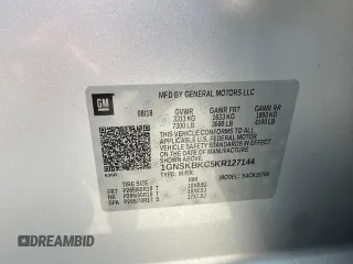 2019 Chevrolet Tahoe LT с VIN 1GNSKBKC5KR127144, выставлен на аукционе Copart как лот 61031915 с пробегом 123 069 миль миль и Чистый • Clean title. История ставок и продаж доступна на DreamBid. Изображение 10.