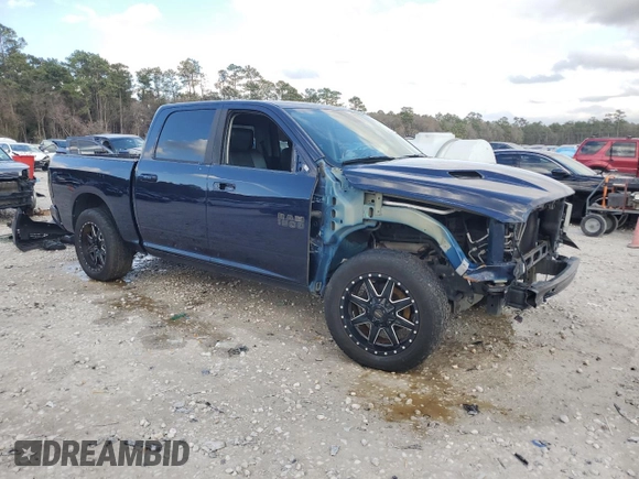 2014 Ram 1500 Sport with VIN 1C6RR6MT1ES223333, listed as a Copart auction lot 43268065 with 195,175 mi miles and Salvage title. Bid and sale history available at DreamBid. Image 4.