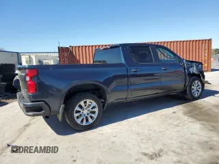 2020 Chevrolet Silverado 1500 Custom with VIN 3GCPWBEK2LG451904, listed as a Copart auction lot 45130395 with 95,767 mi miles and Salvage Title. Bid and sale history available at carsss.com. Image 3.
