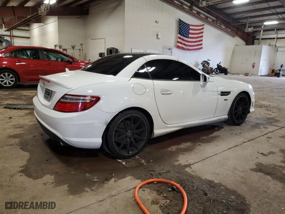 2014 Mercedes-Benz SLK-Class SLK 250 with VIN WDDPK4HA8EF092580, listed as a Copart auction lot 80237154 with NaN miles and Clean Title. Bid and sale history available at carsss.com. Image 3.