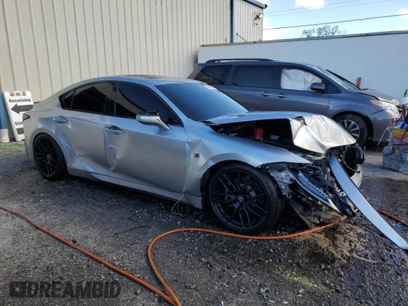 2023 Lexus IS with VIN JTHAP1D28P5004830, listed as a Copart auction lot 46815625 with 12,214 mi miles and Salvage Title. Bid and sale history available at carsss.com. Image 4.