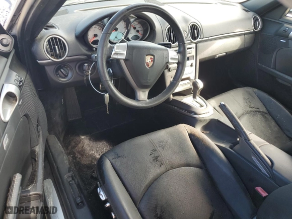 2005 Porsche Boxster S with VIN WP0CB29825U730665, listed as a Copart auction lot 74218244 with 0 mi miles and Non Repairable. Bid and sale history available at carsss.com. Image 8.