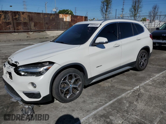 2018 BMW X1 xDrive28i with VIN WBXHT3C34J5K26230, listed as a Copart auction lot 50069465 with 89,520 mi miles and Salvage Title. Bid and sale history available at carsss.com. Image 1.