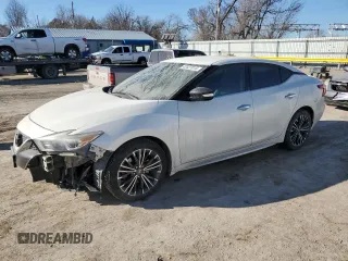 2017 Nissan Maxima SV with VIN 1N4AA6AP7HC399215, listed as a Copart auction lot 47027815 with 138,231 mi miles and Salvage Title. Bid and sale history available at DreamBid. Image 1.