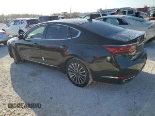 2017 Kia Cadenza Premium with VIN KNALC4J11H5092573, listed as a Copart auction lot 76336364 with 44,777 mi miles and Salvage Title. Bid and sale history available at carsss.com. Image 2.