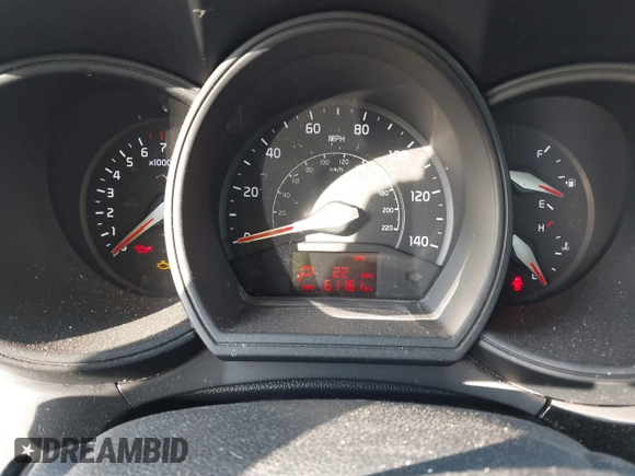2016 Kia Rio LX with VIN KNADM4A34G6691074, listed as a IAAI auction lot 42165834 with 61,161 mi miles and . Bid and sale history available at DreamBid. Image 7.