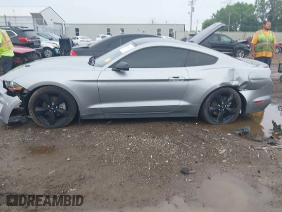 2023 Ford Mustang EcoBoost with VIN 1FA6P8TH9P5105743, listed as a IAAI auction lot 42525135 with 31,116 mi miles and . Bid and sale history available at DreamBid. Image 15.