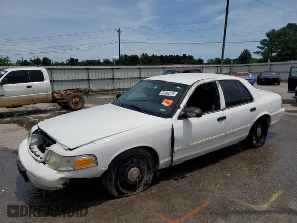 2010 Ford Police Interceptor with VIN 2FABP7BV9AX116618, listed as a Copart auction lot 60080275 with Not provided miles and Salvage title. Bid and sale history available at DreamBid. Image 1.
