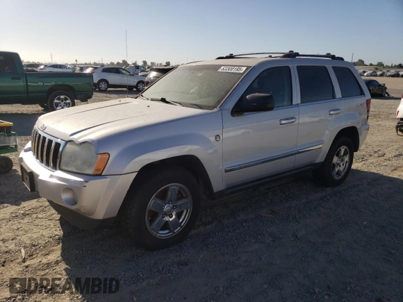 2005 Jeep Grand Cherokee Limited z VIN 1J8HR58N95C719249, wystawiony jako Copart lot #63300195 z przebiegiem 162 736 mil mil oraz Czysty tytuł • Clean title. Historia ofert i sprzedaży dostępna na DreamBid. Obrazek 1.