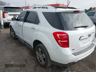 2016 Chevrolet Equinox LTZ with VIN 2GNFLGEK1G6191313, listed as a IAAI auction lot 41746077 with 161,904 mi miles. Bid and sale history available at carsss.com. Image 3.
