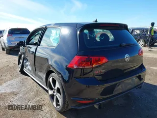 2016 Volkswagen GTI S with VIN 3VWY47AU3GM007367, listed as a IAAI auction lot 41314060 with 82,115 mi miles and . Bid and sale history available at DreamBid. Image 3.