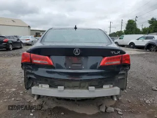 2020 Acura TLX with VIN 19UUB1F39LA003725, listed as a Copart auction lot 62108405 with Not provided miles and Salvage title. Bid and sale history available at DreamBid. Image 6.