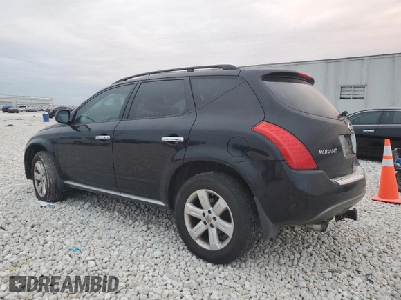 2007 Nissan Murano SL with VIN JN8AZ08TX7W528391, listed as a Copart auction lot 52120565 with Not provided miles and Salvage title. Bid and sale history available at DreamBid. Image 2.
