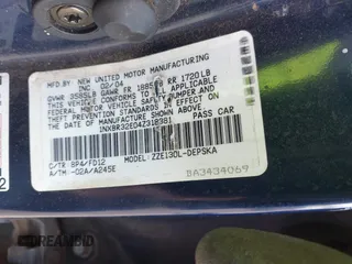 2004 Toyota Corolla CE z VIN 1NXBR32E04Z318381, wystawiony jako IAAI lot #41785932 z przebiegiem Nie podano mil oraz . Historia ofert i sprzedaży dostępna na DreamBid. Obrazek 9.