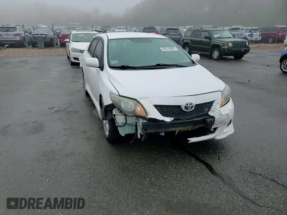 2009 Toyota Corolla with VIN 2T1BU40E09C129956, listed as a Copart auction lot 49410005 with 158,677 mi miles and Salvage Title. Bid and sale history available at carsss.com. Image 10.