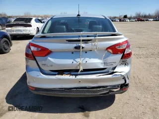 2013 Ford Focus Titanium with VIN 1FADP3J24DL327770, listed as a Copart auction lot 47582605 with 140,710 mi miles and Salvage Title. Bid and sale history available at carsss.com. Image 6.