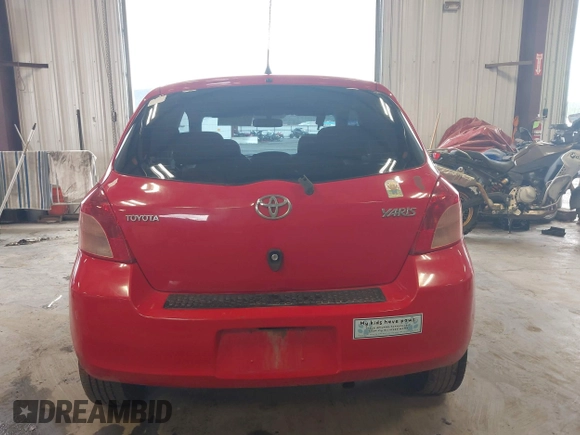2007 Toyota Yaris with VIN JTDJT903X75112327, listed as a IAAI auction lot 41916243 with 182,110 mi miles. Bid and sale history available at carsss.com. Image 16.