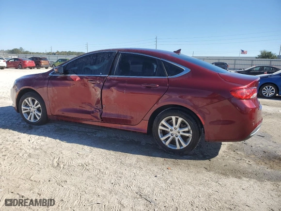 2016 Chrysler 200 Limited with VIN 1C3CCCAB1GN178846, listed as a Copart auction lot 82117794 with 86,799 mi miles and Salvage Title. Bid and sale history available at carsss.com. Image 2.