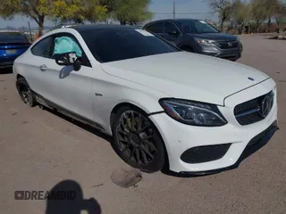 2017 Mercedes-Benz C 43 AMG with VIN WDDWJ6EB7HF518495, listed as a IAAI auction lot 41872129 with 122,555 mi miles and . Bid and sale history available at carsss.com. Image 1.