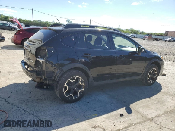 2015 Subaru Crosstrek Limited with VIN JF2GPASC9F8324504, listed as a Copart auction lot 57276905 with 104,036 mi miles and Salvage title. Bid and sale history available at DreamBid. Image 3.