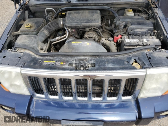 2006 Jeep Commander with VIN 1J8HG48N96C179080, listed as a Copart auction lot 60831635 with 201,515 mi miles and Clean title. Bid and sale history available at DreamBid. Image 12.