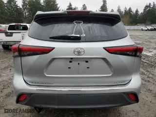 2021 Toyota Highlander L with VIN 5TDBZRBH2MS121847, listed as a Copart auction lot 50075155 with 59,257 mi miles and Salvage Title. Bid and sale history available at carsss.com. Image 6.