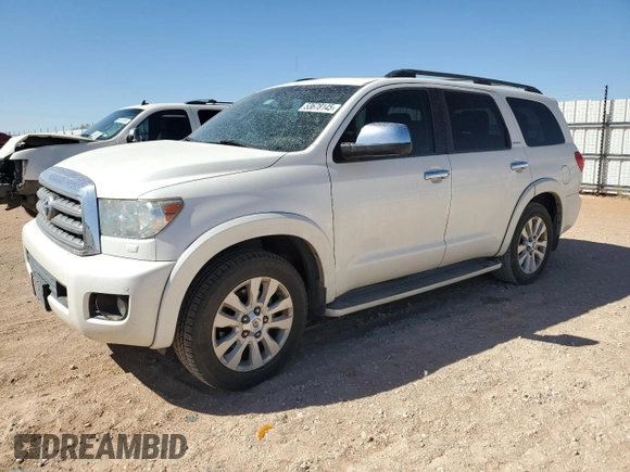 2014 Toyota Sequoia Platinum with VIN 5TDDW5G18ES109385, listed as a Copart auction lot 53678145 with 193,431 mi miles and Clean Title. Bid and sale history available at carsss.com. Image 1.