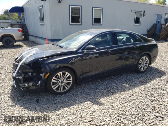2014 Lincoln MKZ with VIN 3LN6L2J99ER811776, listed as a Copart auction lot 57461195 with Not provided miles and Salvage title. Bid and sale history available at DreamBid. Image 1.