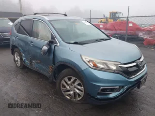 2015 Honda CR-V EX with VIN 2HKRM4H51FH645187, listed as a IAAI auction lot 41883655 with 162,971 mi miles and . Bid and sale history available at carsss.com. Image 1.