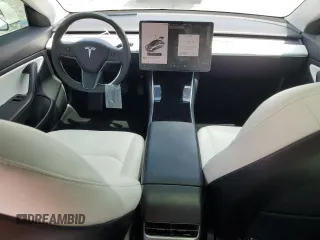 2019 Tesla Model 3 Long Range with VIN 5YJ3E1EB2KF391185, listed as a Copart auction lot 54151155 with 68,088 mi miles and Salvage Title. Bid and sale history available at carsss.com. Image 8.