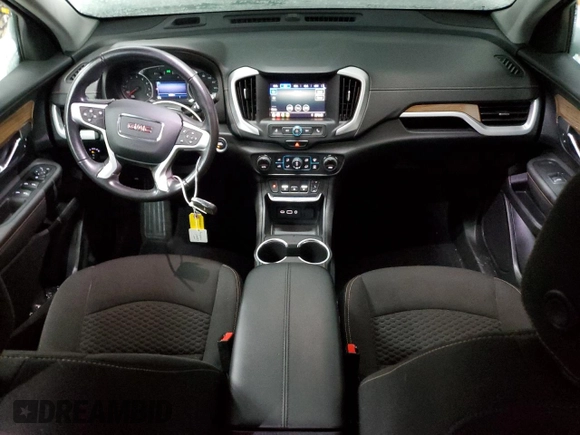 2020 GMC Terrain SLE with VIN 3GKALTEV1LL211897, listed as a Copart auction lot 49435625 with 43,256 mi miles and Salvage Title. Bid and sale history available at carsss.com. Image 8.