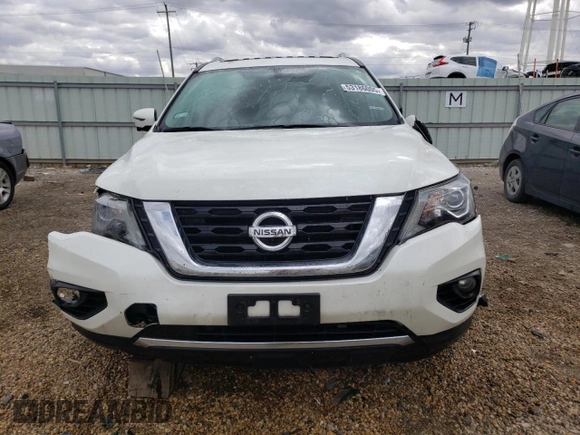 2018 Nissan Pathfinder SV z VIN 5N1DR2MM9JC669315, wystawiony jako Copart lot #53186005 z przebiegiem 188 420 mil mil oraz Szkoda całkowita • Salvage title. Historia ofert i sprzedaży dostępna na DreamBid. Obrazek 5.