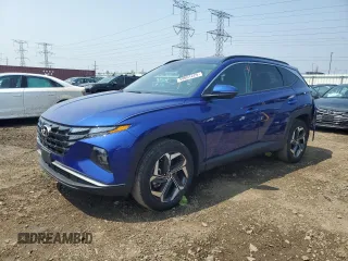 2023 Hyundai Tucson SEL с VIN 5NMJFCAE0PH179049, выставлен на аукционе Copart как лот 59691225 с пробегом 21 937 миль миль и Списание • Salvage title. История ставок и продаж доступна на DreamBid. Изображение 1.