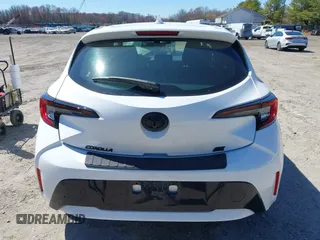 2023 Toyota Corolla Hatchback SE with VIN JTND4MBE8P3212249, listed as a IAAI auction lot 41882389 with 21,589 mi miles. Bid and sale history available at carsss.com. Image 16.