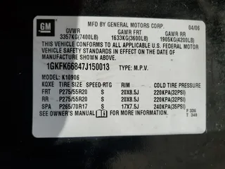 2007 GMC Yukon XL z VIN 1GKFK66847J150013, wystawiony jako Copart lot #56486435 z przebiegiem 225 570 mil mil oraz Szkoda całkowita • Salvage title. Historia ofert i sprzedaży dostępna na DreamBid. Obrazek 13.