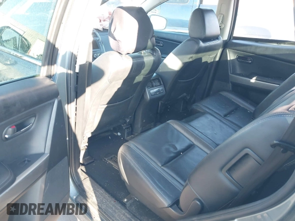 2012 Mazda CX-9 Grand Touring with VIN JM3TB3DV1C0367600, listed as a IAAI auction lot 41311589 with 1 mi miles. Bid and sale history available at carsss.com. Image 8.