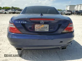2013 Mercedes-Benz SLK 250 with VIN WDDPK4HA1DF055417, listed as a Copart auction lot 62498335 with 74,296 mi miles and Salvage title. Bid and sale history available at DreamBid. Image 6.