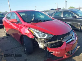 2016 Hyundai Elantra SE with VIN KMHDH4AE9GU518585, listed as a IAAI auction lot 41977224 with 189,384 mi miles and . Bid and sale history available at DreamBid. Image 1.