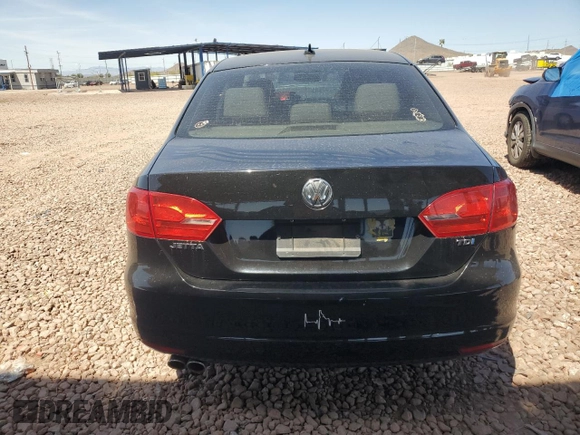2014 Volkswagen Jetta TDI w/Premium with VIN 3VWLL7AJ8EM402757, listed as a Copart auction lot 52201895 with 99,475 mi miles and Salvage title. Bid and sale history available at DreamBid. Image 6.