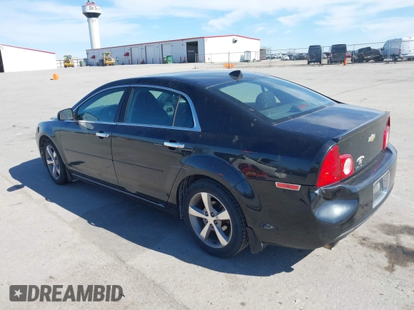 2012 Chevrolet Malibu 1LT with VIN 1G1ZC5E01CF198330, listed as a IAAI auction lot 42140421 with 119,740 mi miles and . Bid and sale history available at DreamBid. Image 3.