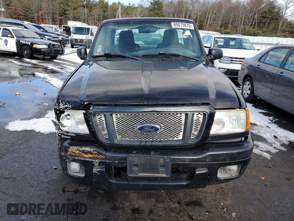 2004 Ford Ranger XL with VIN 1FTYR10UX4PA69101, listed as a Copart auction lot 89079875 with 152,727 mi miles and Salvage Title. Bid and sale history available at carsss.com. Image 5.