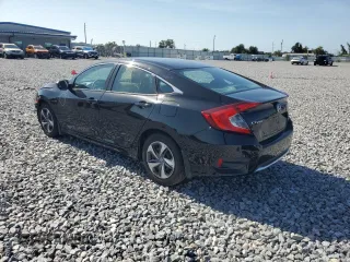 2020 Honda Civic LX z VIN 2HGFC2F65LH551146, wystawiony jako Copart lot #57307625 z przebiegiem 50 725 mil mil oraz Szkoda całkowita • Salvage title. Historia ofert i sprzedaży dostępna na DreamBid. Obrazek 2.