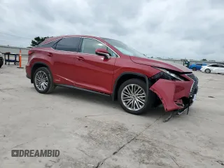 2021 Lexus RX 450h с VIN 2T2JGMDA6MC071415, выставлен на аукционе Copart как лот 52363835 с пробегом 47 967 миль миль и Списание • Salvage title. История ставок и продаж доступна на DreamBid. Изображение 4.