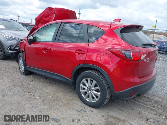 2015 Mazda CX-5 Touring with VIN JM3KE4CY7F0492559, listed as a IAAI auction lot 42053447 with 95,675 mi miles. Bid and sale history available at carsss.com. Image 3.